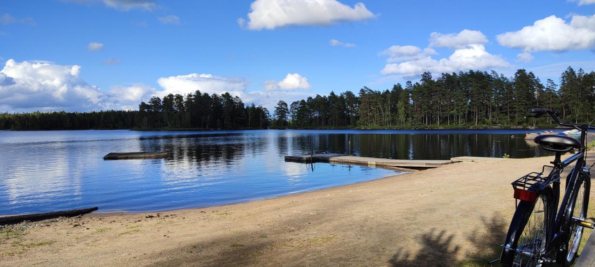 Boende I Malaskog, Near The Lake, Boat, Big Garden Ryssby Exteriér fotografie